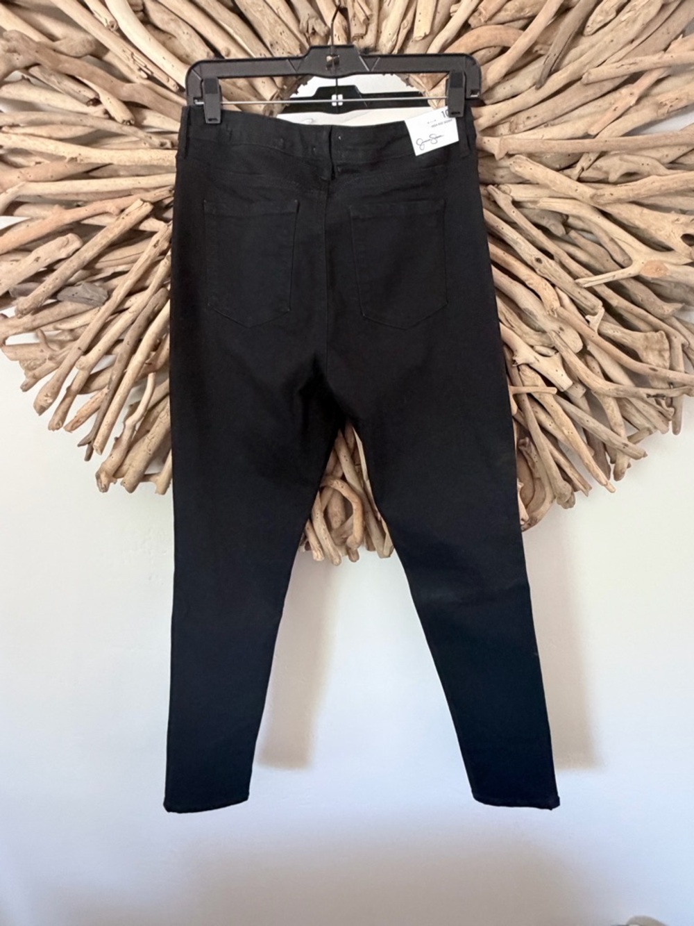 Jessica Simpson Black High-Rise Skinny Jeans - Picture 4 of 5